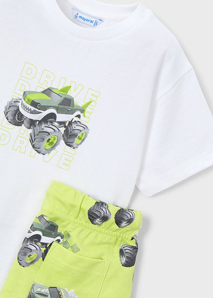 Mayoral Conjunto bermuda e t-shirt menino