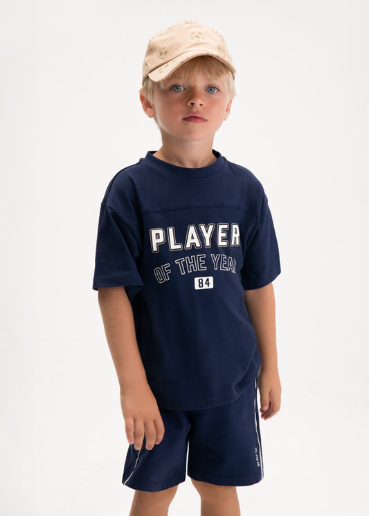 Mayoral Conjunto calção e t-shirt player menino