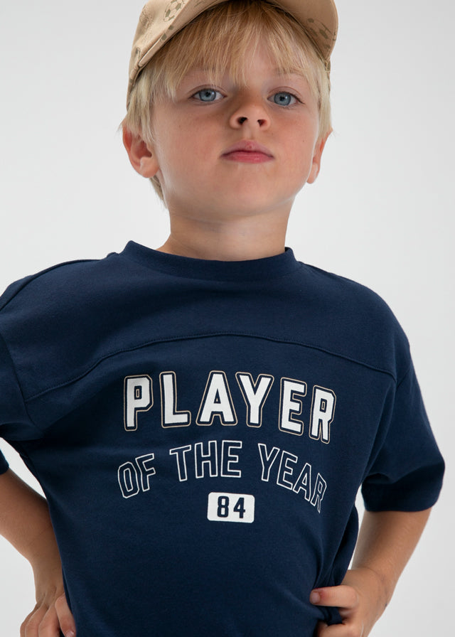 Mayoral Conjunto calção e t-shirt player menino