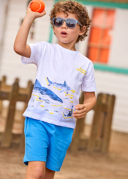 Mayoral Conjunto calções e t-shirt menino