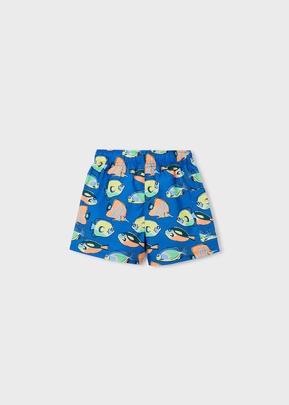 Mayoral Fato banho bermuda estampado menino
