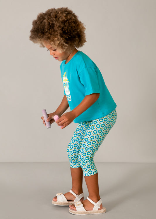 Mayoral Leggings estampado menina