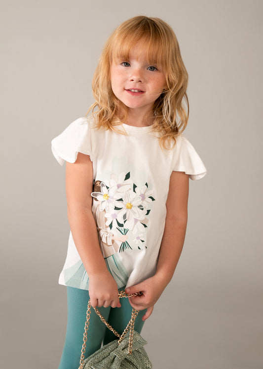 Mayoral Conjunto leggings e t-shirt boneca menina