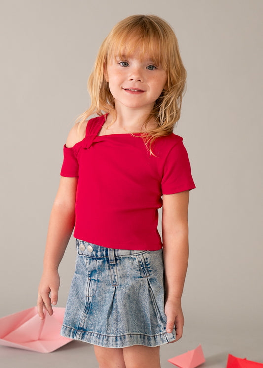 Mayoral Saia denim fluido