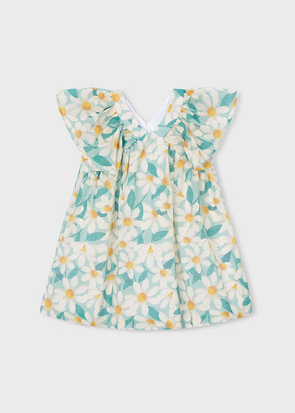 Mayoral Vestido cerimónia estampado flores menina
