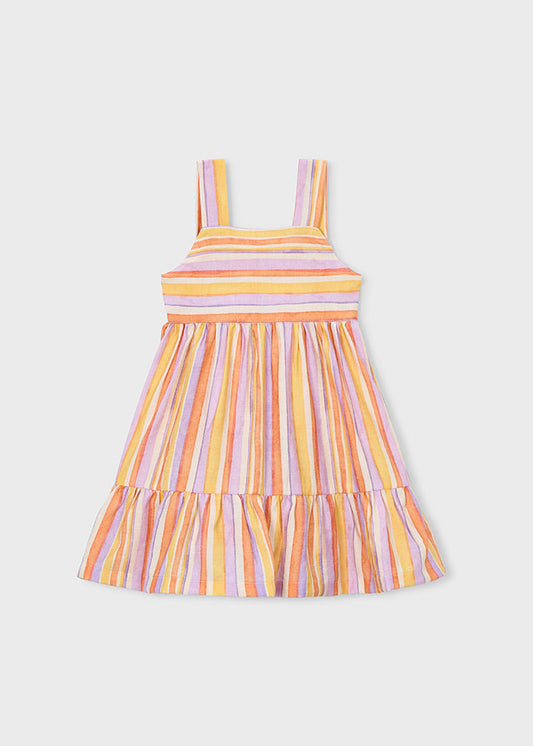 Mayoral Vestido riscas menina