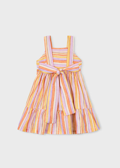 Mayoral Vestido riscas menina