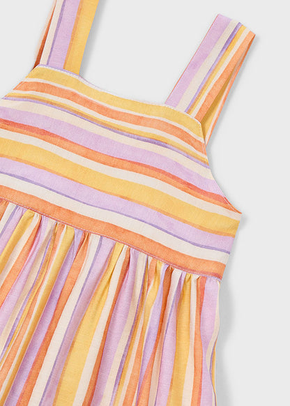 Mayoral Vestido riscas menina