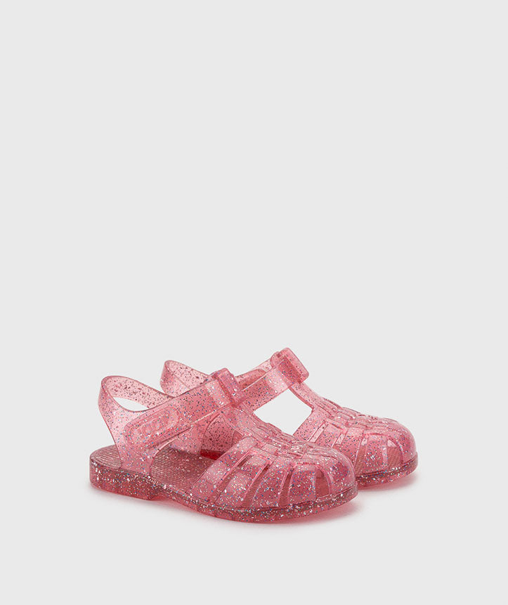 Igor Sandália Clássica Glitter Fucsia