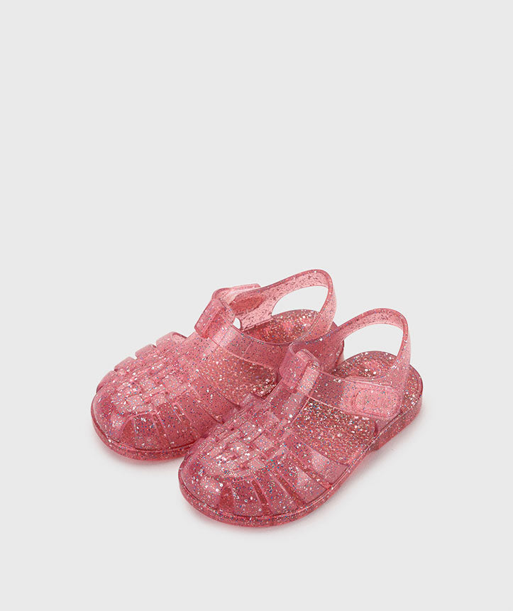 Igor Sandália Clássica Glitter Fucsia