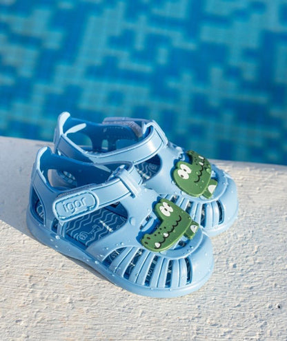 Igor Sandália Tobby Croco Azul