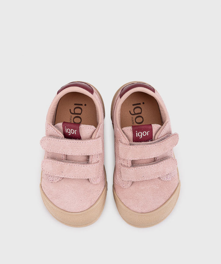 Igor Ténis Suede Rosa