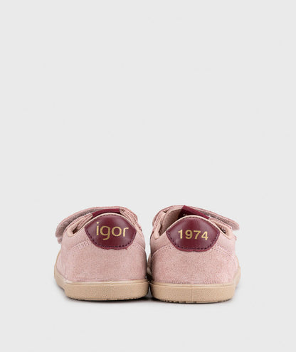 Igor Ténis Suede Rosa
