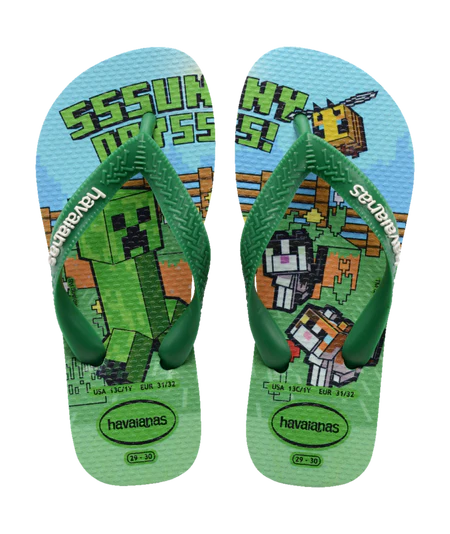 Havaianas Kids Minecraft